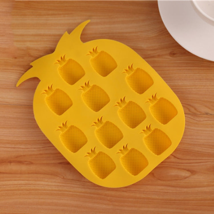 Stampo per ghiaccio creativo in silicone per ananas, 5 pezzi, consegna colore casuale, Pineapple Ice Maker