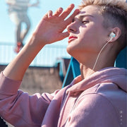 Auricolari cablati stereo con microfono