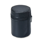 2 set da esterno mini bicchiere da vino in acciaio inossidabile piccolo escursionismo campeggio viaggio set di bicchieri portatili con custodia in pelle, Small 30ml Travel Portable Drinking Cup