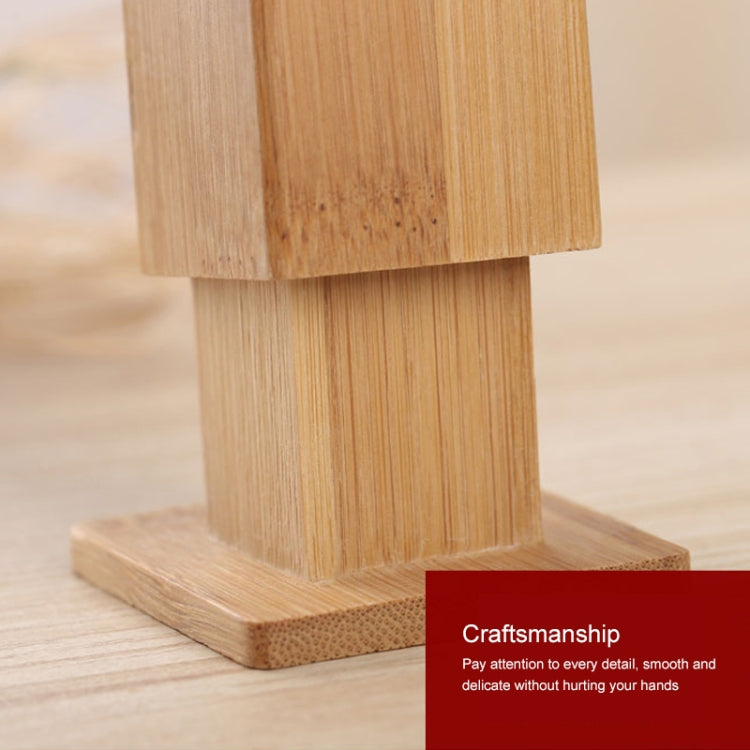 2 pezzi di scatola per stuzzicadenti in bambù naturale, quadrata, per ristorante, hotel, con coperchio, Bamboo Toothpick Box