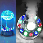 Atomizzatore portatile ad ultrasuoni per acquario a fontana, spina americana, Atomizer 12 Lamp Metal, Atomizer 12 Lamp Plastic, Atomizer without Lamp Metal, Atomizer without Lamp Plastic