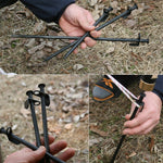 Chiodi in acciaio per tende da campeggio lunghi rinforzati da 5 pezzi, 20cm, 30cm, 40cm