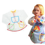 Grembiule trasparente impermeabile antisporco per bambini, Transparent Apron
