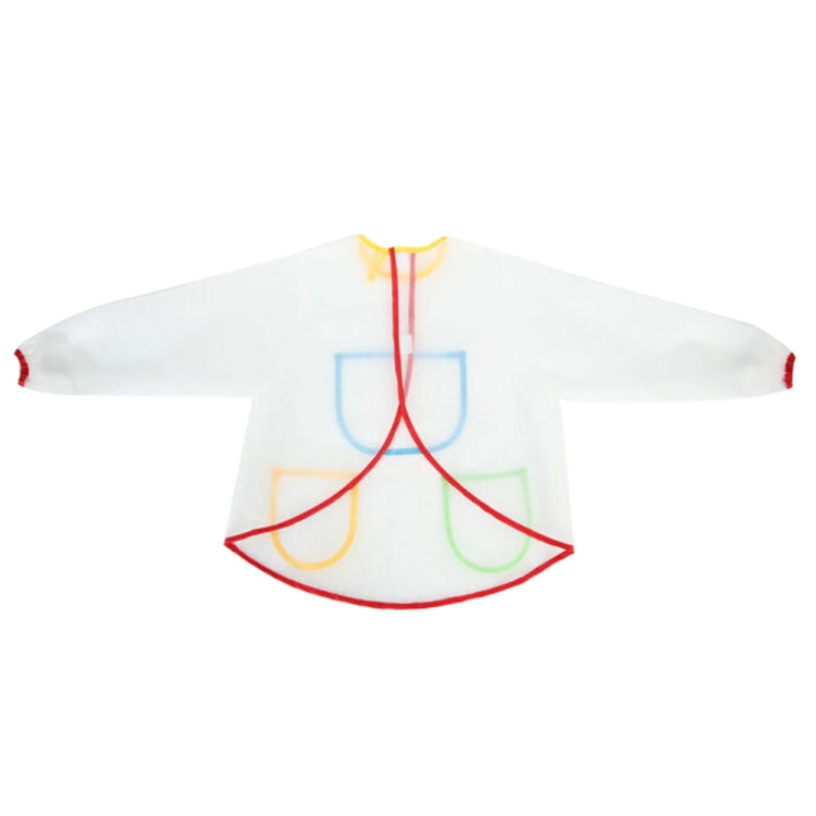 Grembiule trasparente impermeabile antisporco per bambini, Transparent Apron