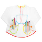 Grembiule trasparente impermeabile antisporco per bambini, Transparent Apron
