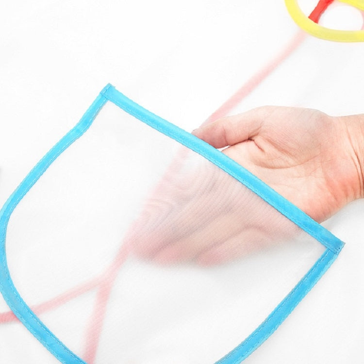 Grembiule trasparente impermeabile antisporco per bambini, Transparent Apron