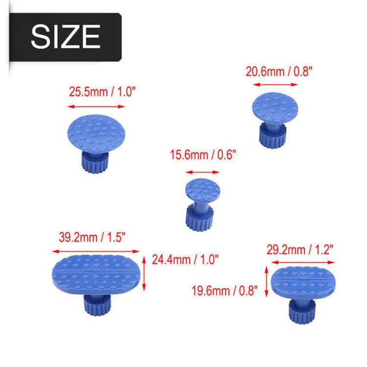 Ventose speciali da 30 pezzi per estrattore di riparazione di ammaccature per auto, guarnizione di riparazione da incasso in lamiera, 30 PCS