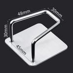 Scaffale per organizer da bagno per cucina, scolapiatti in spugna in acciaio inossidabile, 5.4x5.4x3cm