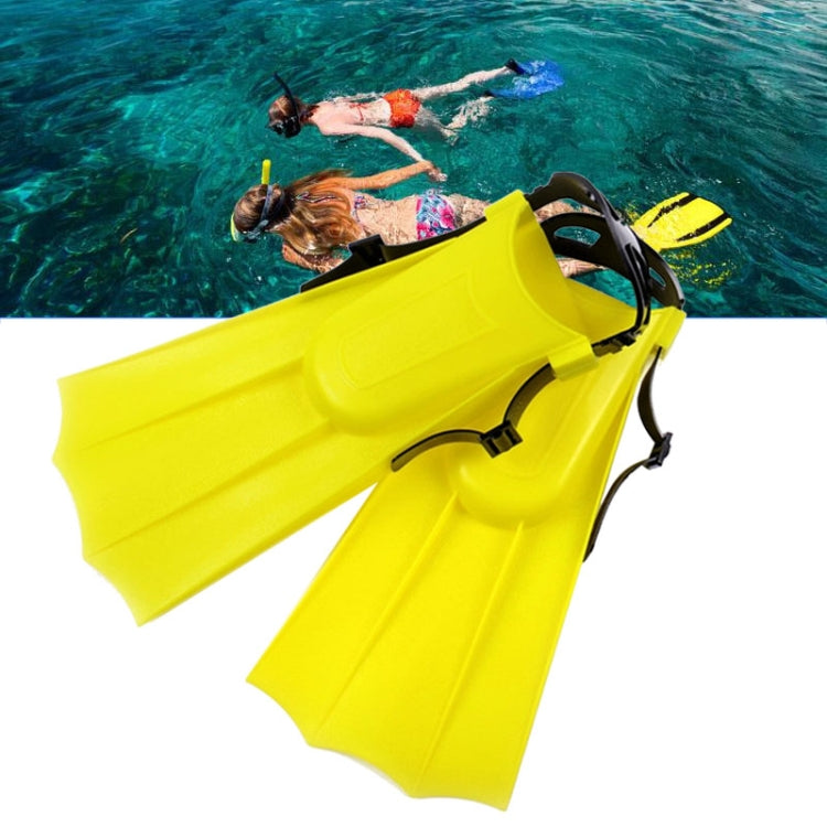 1 paio di pinne regolabili per adulti, pinne per nuoto, suola per snorkeling, Diving Fins (Orange), Diving Fins (Green), Diving Fins (Blue), Diving Fins (Yellow)