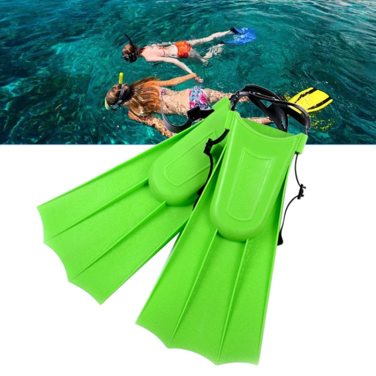 1 paio di pinne regolabili per adulti, pinne per nuoto, suola per snorkeling, Diving Fins (Orange), Diving Fins (Green), Diving Fins (Blue), Diving Fins (Yellow)