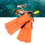 1 paio di pinne regolabili per adulti, pinne per nuoto, suola per snorkeling, Diving Fins (Orange), Diving Fins (Green), Diving Fins (Blue), Diving Fins (Yellow)