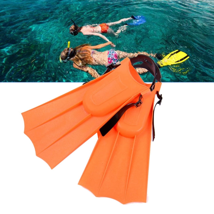 1 paio di pinne regolabili per adulti, pinne per nuoto, suola per snorkeling, Diving Fins (Orange), Diving Fins (Green), Diving Fins (Blue), Diving Fins (Yellow)