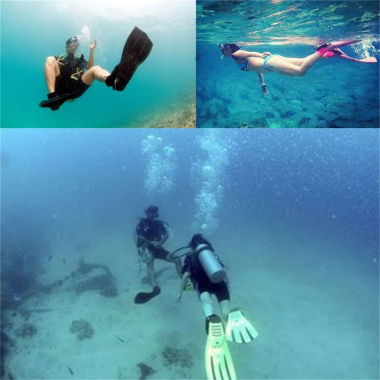 1 paio di pinne regolabili per adulti, pinne per nuoto, suola per snorkeling, Diving Fins (Orange), Diving Fins (Green), Diving Fins (Blue), Diving Fins (Yellow)