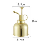 Annaffiatoio piccolo in ottone vintage 300 ml