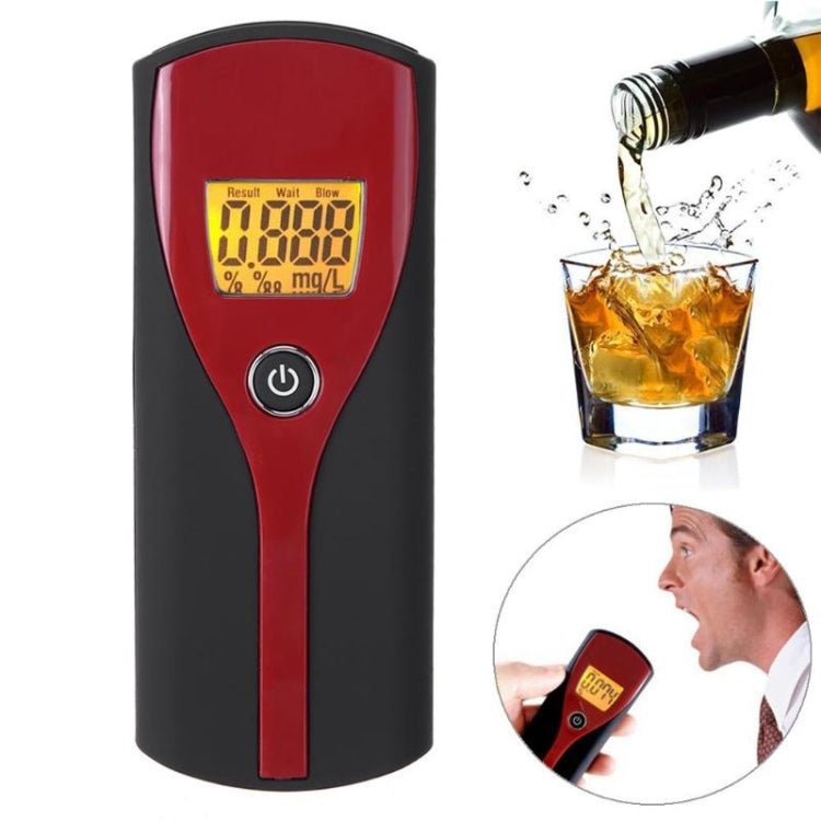 W637 Digital Breath Alcohol Tester Rilevatore analizzatore misuratore di alcol etilometro facile da usare con display LCD