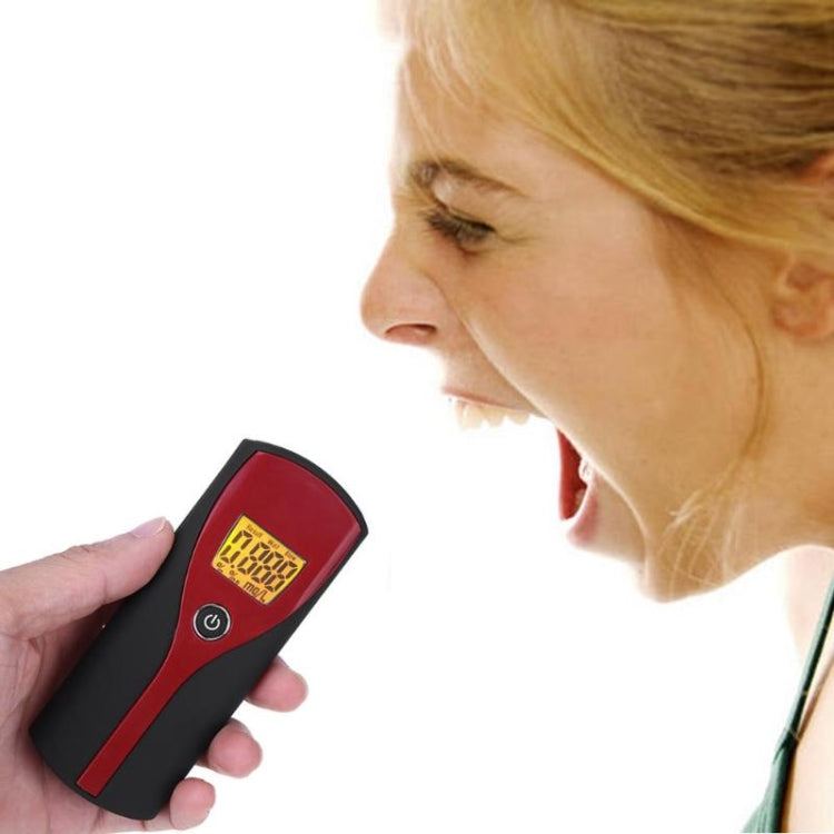 W637 Digital Breath Alcohol Tester Rilevatore analizzatore misuratore di alcol etilometro facile da usare con display LCD