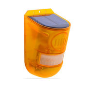 Luce di allarme solare 129dB Induzione del corpo umano Allarme di controllo remoto Fattoria Antifurto Oggetto Suono e luce Luce di allarme, N911E English, N911C English