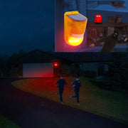 Luce di allarme solare 129dB Induzione del corpo umano Allarme di controllo remoto Fattoria Antifurto Oggetto Suono e luce Luce di allarme, N911E English, N911C English