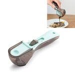 Cucchiaio dosatore regolabile in plastica per utensili da cucina, 1 Large 1 Small Set, 4 PCS Small, 3 PCS Large
