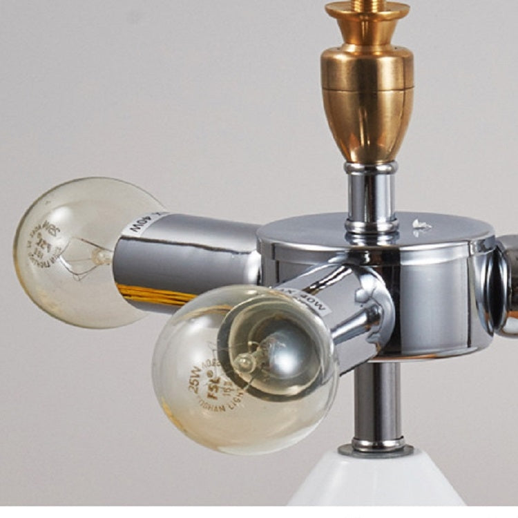 Lampada da tavolo decorativa per camera da letto con lampada da tavolo a fungo in metallo a LED 220V E14, S Black, L Black, S White, L White, S Gold, L Gold