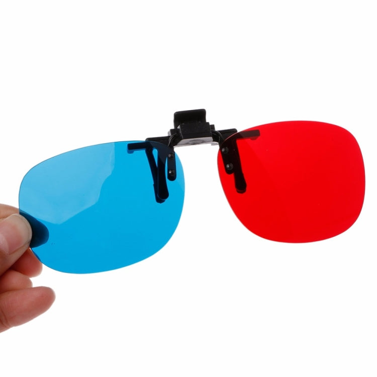 Red and Blue Stereo 3D Glasses for Myopia and 3D Movies, Dedicated Computer TV