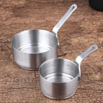 Utensili da cucina per mini pentole con manico in acciaio inossidabile, S, L
