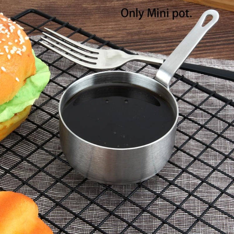 Utensili da cucina per mini pentole con manico in acciaio inossidabile, S, L