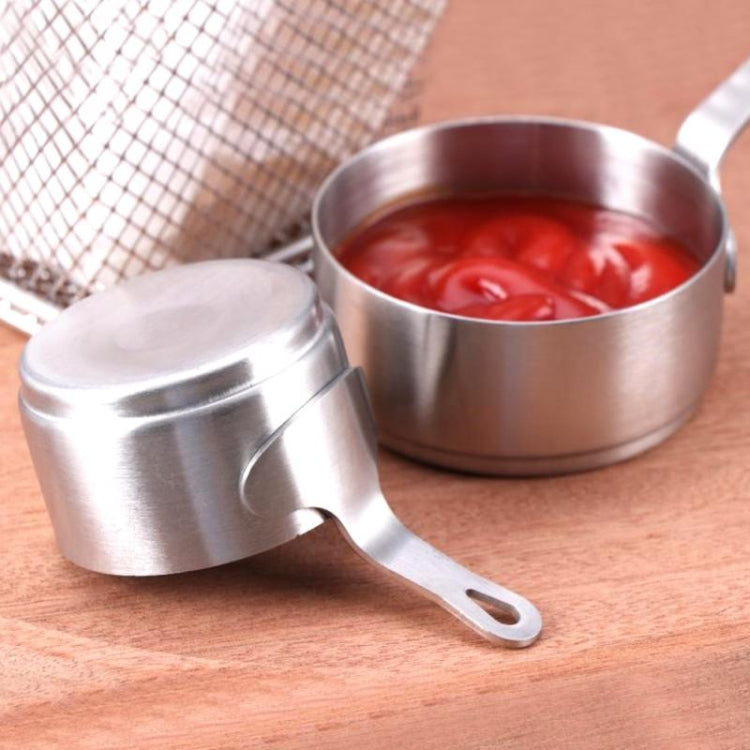 Utensili da cucina per mini pentole con manico in acciaio inossidabile, S, L