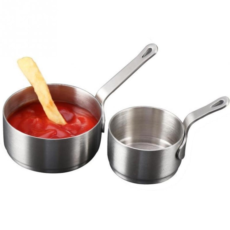 Utensili da cucina per mini pentole con manico in acciaio inossidabile, S, L