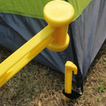 Martello per unghie per tenda da campeggio all'aperto Martello in plastica Gadget da campeggio