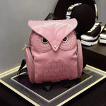 Borsa a tracolla con motivo gufo Zaino da personalità in PU femminile
