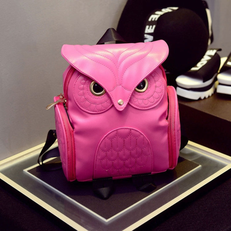 Borsa a tracolla con motivo gufo Zaino da personalità in PU femminile
