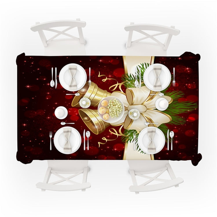 Tovaglia rettangolare per la casa Decorazione natalizia per tovaglia da caffè, 140x140cm, 140x180cm, 150x210cm, 150x260cm, 150x300cm