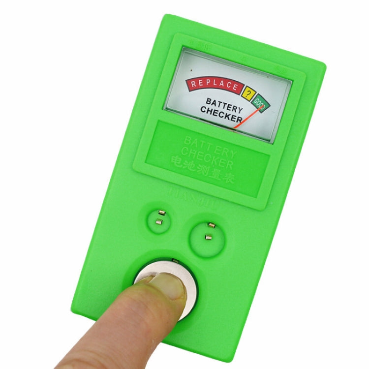 Misuratore capacità batteria a pulsante per orologi