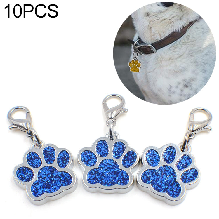 10 pz smalto gatto cane orso zampa stampe portachiavi creazione di gioielli