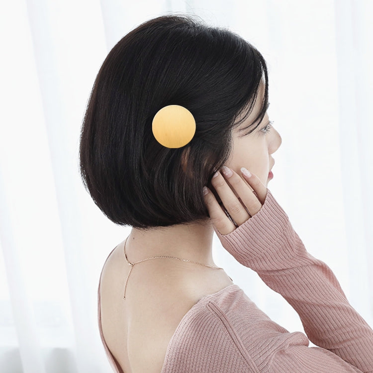 Fermagli per capelli a scatto in metallo Strumento per parrucchieri con faccina sorridente