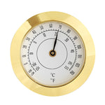 2 igrometri da 38 mm ad alta precisione per casa/custodia per violino/chitarra/termometro per sigari, Thermometer, Hygrometer
