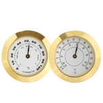 2 igrometri da 38 mm ad alta precisione per casa/custodia per violino/chitarra/termometro per sigari, Thermometer, Hygrometer