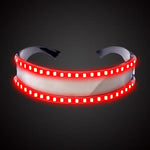 Occhiali LED luminosi per feste, giocattoli classici per la danza, DJ, maschere per feste, costumi, oggetti di scena, guanti, White illuminating, Red glow, Blue glow, Green glow
