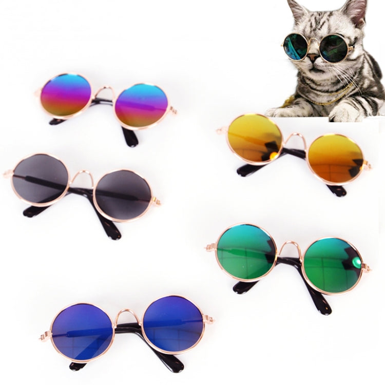 Occhiali da sole multicolori per animali domestici, gatti, cani, occhiali da sole alla moda, occhiali da sole UV, protezione per gli occhi