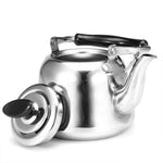 Bollitore a fischio in acciaio inossidabile per piano cottura a induzione Pentola per cantare con suono di pianoforte classico domestico senza calore magnetico, 1L, 1.5L, 2L, 3L