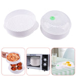 2 PZ Pentola A Vapore Per Microonde Accessori Per Pentole Per Cottura A Vapore Verdure Frutti Di Mare, Single layer, Double layer