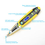 Presa a muro Presa di corrente CA Rilevatore di tensione Tester del sensore Penna di prova elettrica Indicatore di tensione a luce LED, Electric Test Pen
