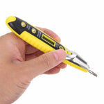 Presa a muro Presa di corrente CA Rilevatore di tensione Tester del sensore Penna di prova elettrica Indicatore di tensione a luce LED, Electric Test Pen