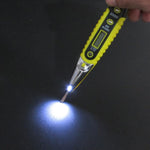 Presa a muro Presa di corrente CA Rilevatore di tensione Tester del sensore Penna di prova elettrica Indicatore di tensione a luce LED, Electric Test Pen