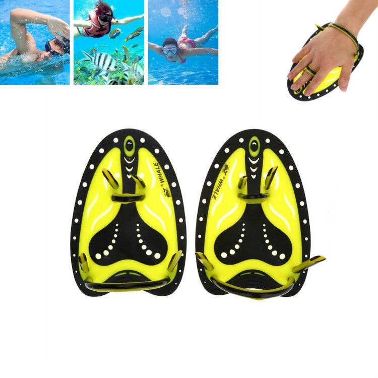 TP200 Attrezzatura da allenamento per nuoto palmata a mano bicolore per principianti, Children S, Adult L