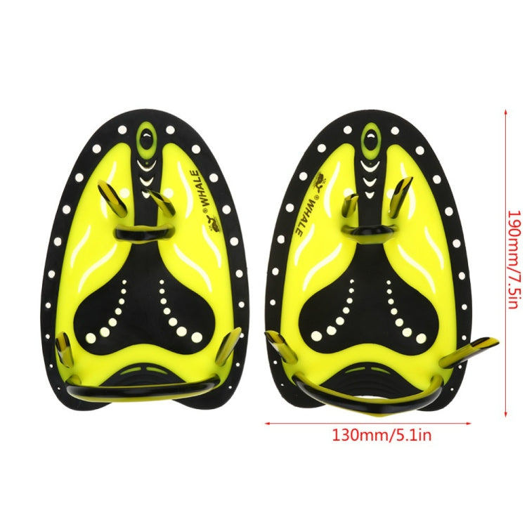 TP200 Attrezzatura da allenamento per nuoto palmata a mano bicolore per principianti, Children S, Adult L