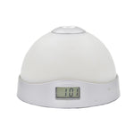 Sveglia emisferica LED con proiezione luminosa colorata pigra, Lazy Magic Clock