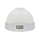 Sveglia emisferica LED con proiezione luminosa colorata pigra, Lazy Magic Clock