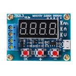 Tester capacità batteria 1.2-12V Li-ion e piombo-acido